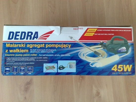 AGREGAT MALARSKI FIRMY DEDRA
