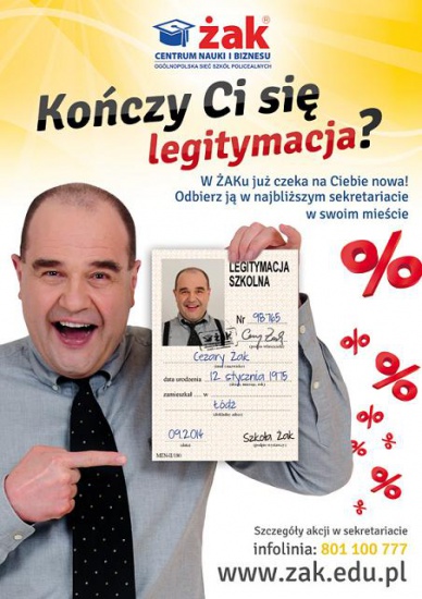 Kończy Ci się legitymacja ?? Nic straconego !!