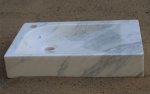 BIAŁA UMYWALKA MARMUROWA, BIAŁA UMYWALKA Z MARMURU 