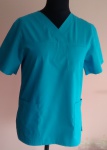bluza chirurgiczna turkusowa