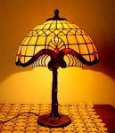 lampy witrażowe typu Tiffany