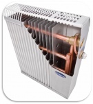 Regulus - grzejniki miedziano-aluminiowe przekrój