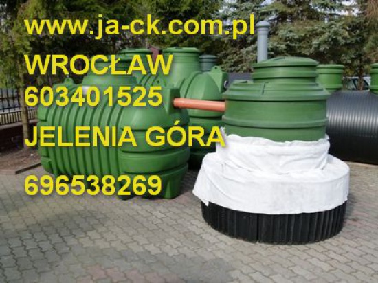 Przydomowa oczyszczalnia ścieków Wrocław Jelenia Góra 
