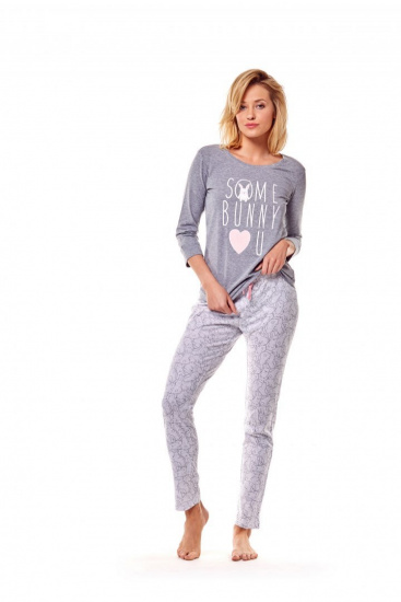 Piżama Mia 36163-90X Szara _ Henderson Ladies