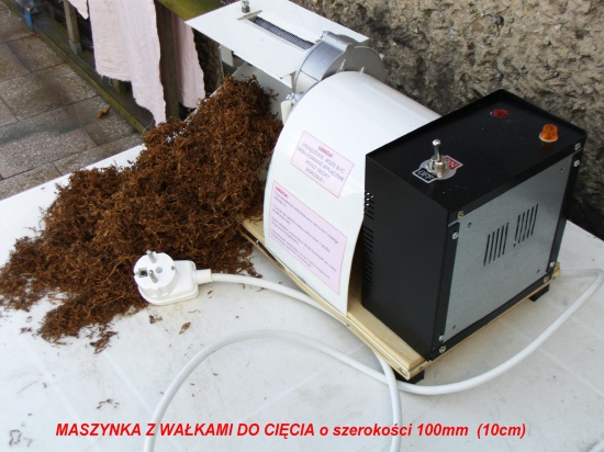 Maszynka elektryczna do cięcia liście tytoniu NOWOŚĆ!