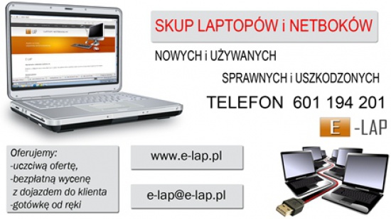  SKUP UŻYWANYCH LAPTOPÓW