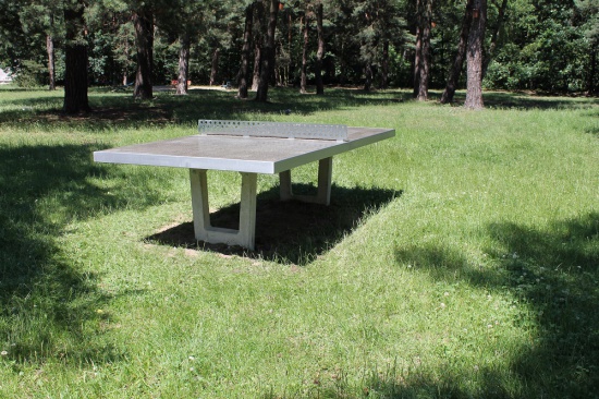 Betonowy stół do gry w ping ponga