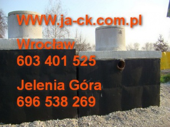 Szambo betonowe WROCŁAW JELENIA GÓRA eko szambo