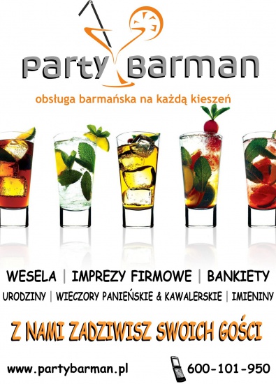 Barman na Wesele - Drink Bar na Impreze